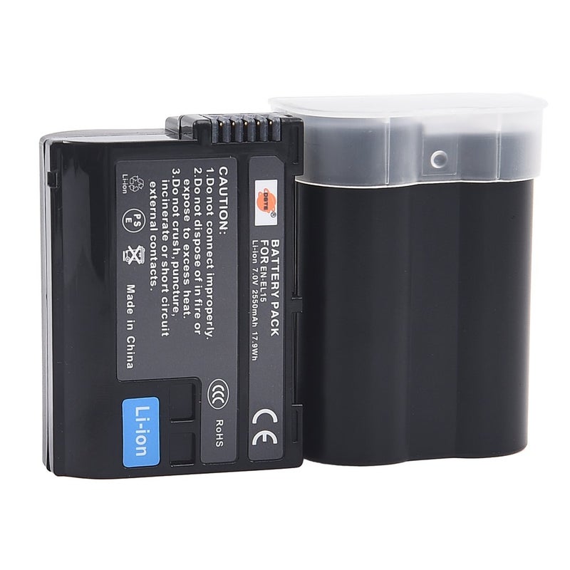 DSTE Replacement for Pro MB-D11 Vertical Battery Grip + 2X EN-EL15 Compatible Nikon D7000 SLR Digital Camera - Image 5